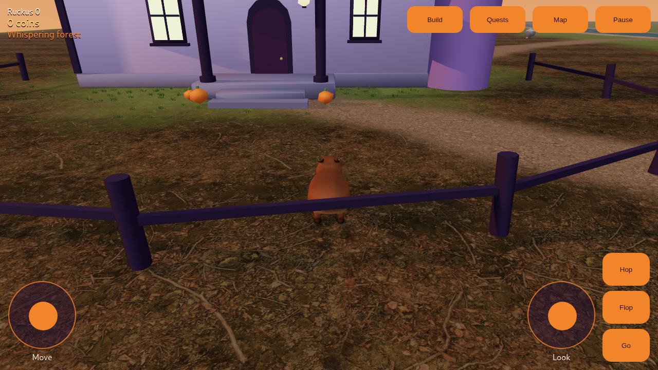 The haunted house in Whispering forest